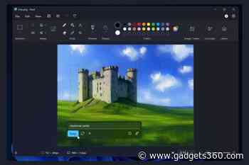 MS Paint Gets AI-Powered Generative Fill Feature in Preview to Windows 11 Insiders