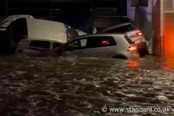 Spain hit with more devastating floods as cars swept away in Catalan holiday hotspot