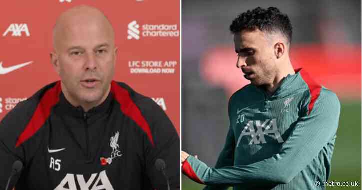 Liverpool boss Arne Slot reveals possible return date for Diogo Jota