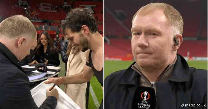 Manchester United legend Paul Scholes speaks out on touching moment PAOK player asked for his autograph