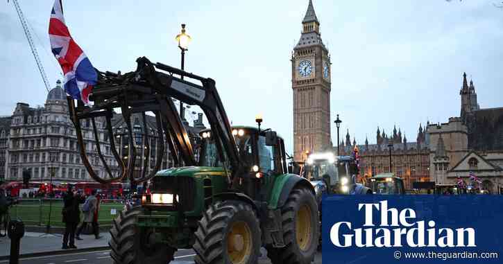 Tax changes in budget last straw for UK farmers after ‘years of being squeezed’