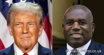 Inside Donald Trump's dinner with David Lammy after neo-Nazi comments - 'very gracious'