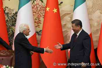 Italian President Mattarella meets Chinese leader Xi in Beijing amid complex ties