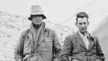 George Mallory walking to his Everest death: Newly-unearthed photo of doomed expedition was taken by last man to see explorer and his colleague Edward Irvine still alive