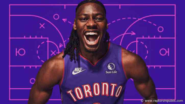 Jonathan Mogbo is thriving in the in-between for the Raptors