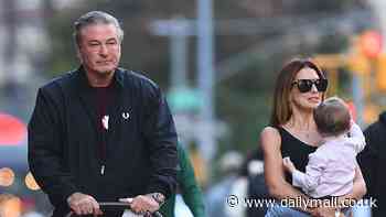 Alec Baldwin steps out with his wife  Hilaria after sparking backlash for endorsing Kamala Harris