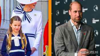 Prinses Charlotte was 'in tranen' om baard van prins William: 'Ze vond het niks'