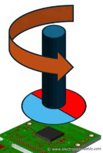 Electronica: Magnetic angle sensor IC works over 46 turns, with the power off