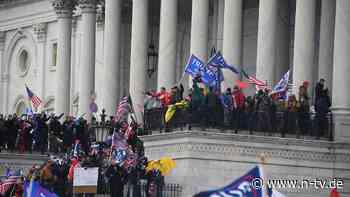 Warten auf Amtseinführung: Kapitol-Stürmer dürfen auf Trumps Gnade hoffen