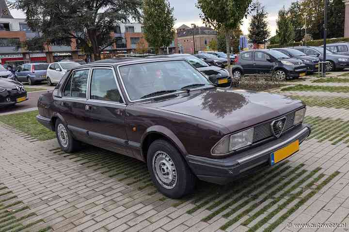 De Alfa Romeo 6 was het begin van die beroemde V6