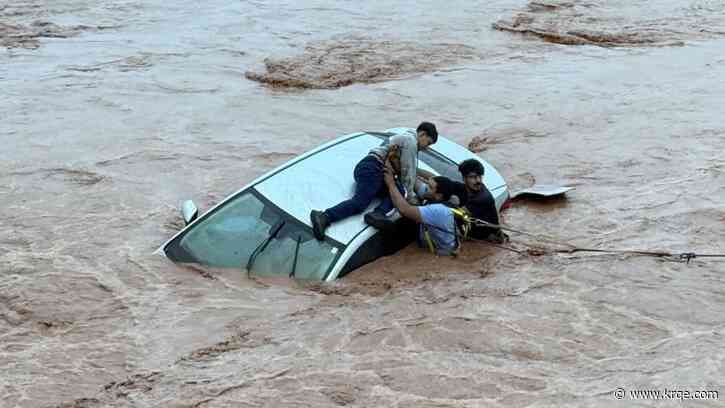 19-year-old Canon AFB airman rescued from flood waters in Texas