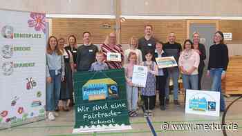 Erste offizielle Fairtrade-Grundschule in Puchheim vorgestellt