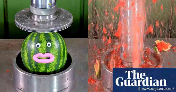 ‘There’s so much you can crush’: why hydraulic press videos are so popular and so satisfying