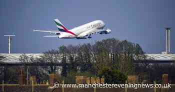 Police board Manchester flight to find man tied up with cable ties