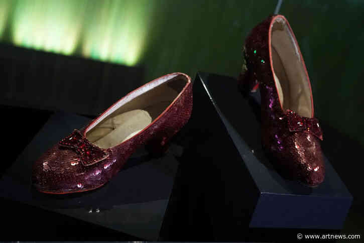 ‘Wizard of Oz’ Ruby Slippers Up for Auction for $800,000 Decades After Being Stolen