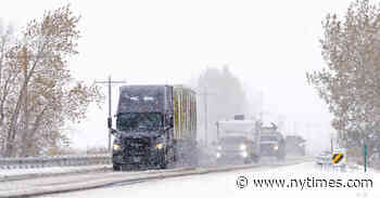 First Major Snow of the Season Pummels Denver Region