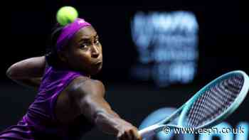 Gauff stuns Sabalenka, to vie for WTA Finals title