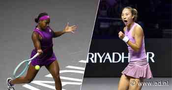 Coco Gauff verslaat Aryna Sabalenka en treft Zheng in eindstrijd WTA Finals