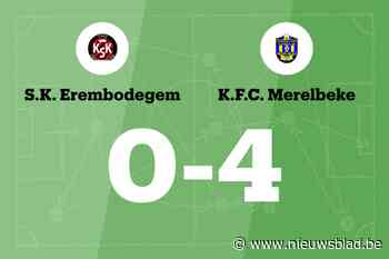 Vijf opeenvolgende overwinningen voor KFC Merelbeke na 0-4 overwinning tegen SK Erembodegem