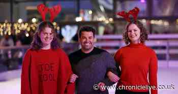 Joe McElderry in Newcastle to launch outdoor ice rink at Life Science Centre