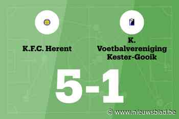 Herent B wint sensationeel duel tegen Kester-Gooik B