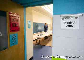 Several states moved to restrict guns at polling places this year. Two succeeded