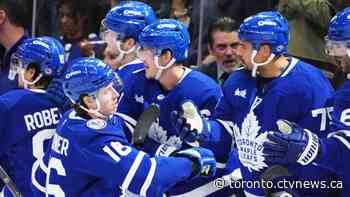 Mitch Marner powers Matthews-less Maple Leafs over Red Wings