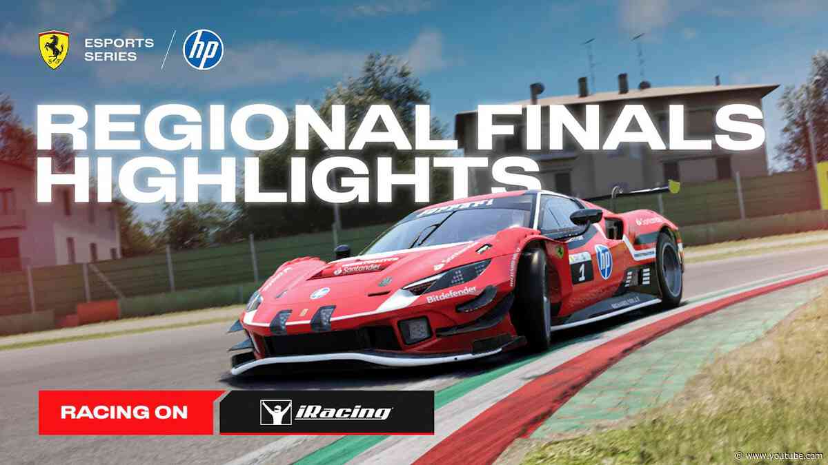 Ferrari HP Esports Series 2024 - Regional Finals Highlights (iRacing)