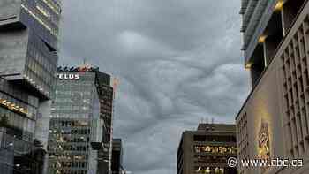 These strange clouds over Vancouver are called 'asperitas,' and are very rare