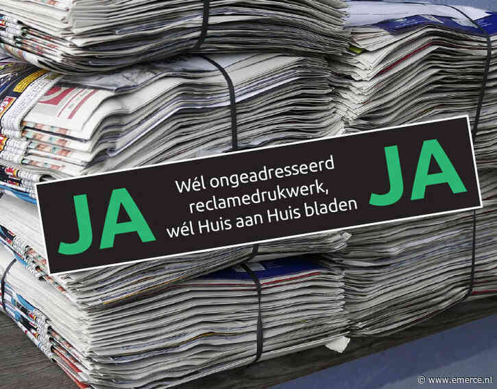 Invoering Ja-sticker heeft weinig effect op koopgedrag