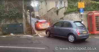 Watch: 24 hours of ‘chaos’ after bollards installed in Bath