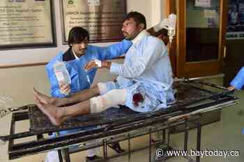 Death toll rises to 20 in a powerful bombing at a Quetta rail station in southwestern Pakistan