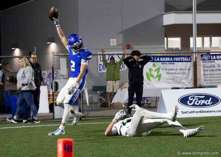 La Habra football wins battle with Mira Costa to begin Division 3 playoffs