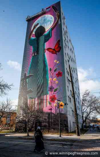 Towering new mural a beacon of hope, healing