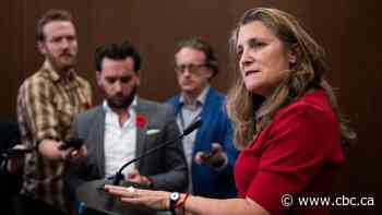 Freeland says Canada's borders are 'safe and secure' following Trump's election win