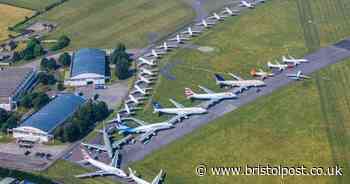 Inside eerie Cotswolds 'plane graveyard' where British Airways' Boeing 747s rest in peace