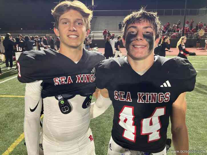 Weston Reis helps Palos Verdes football hold on for overtime win over Brea Olinda