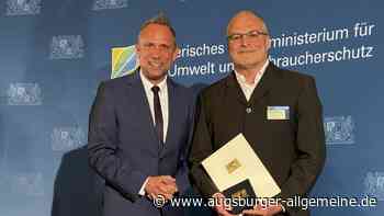 Bayerische Staatsmedaille für Wolfgang Hug aus Dießen