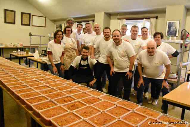 575 kilogram spaghetti helpt Kom op tegen Kanker opnieuw stap vooruit