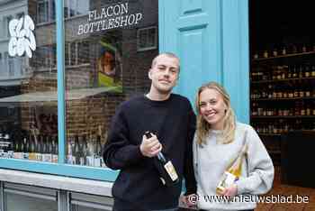 Lauren (24) en Arthur (25) openen shop met natuurwijnen: “Het is leuker om wijn te verkopen met een verhaal”