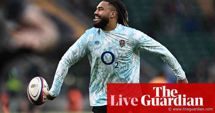 England v Australia: Autumn Nations Series rugby union – live