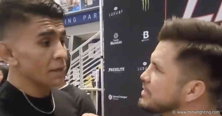 Video: Henry Cejudo shuts down Mario Bautista’s face-to-face callout: ‘You haven’t done anything’