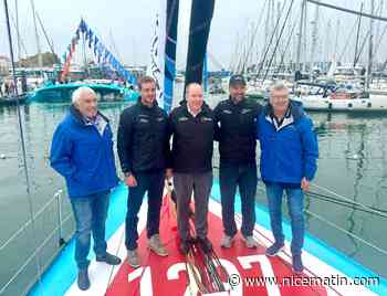 Aux Sables-d’Olonne, le prince Albert II salue "les derniers grands aventuriers des mers"