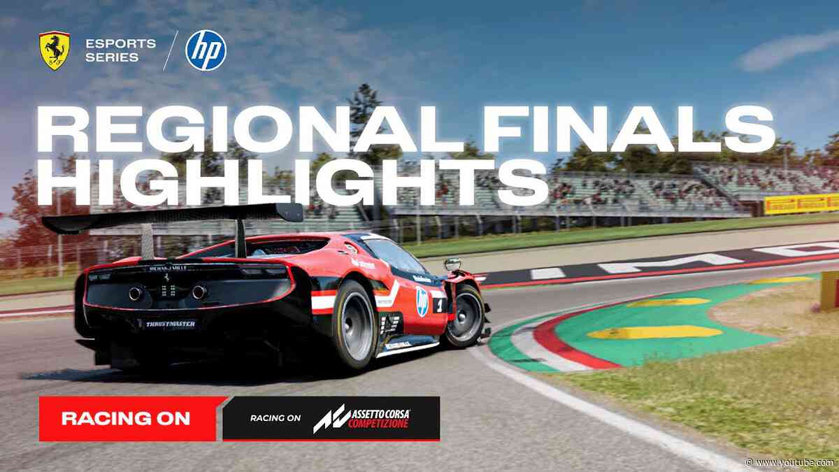 Ferrari HP Esports Series 2024 - Regional Finals Highlights (ACC)