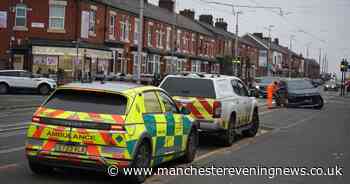 Metrolink line suspended after tram crashes into car