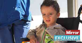 Boy, 3, in war-torn Gaza still asks mum for his shoes - despite losing legs in blast