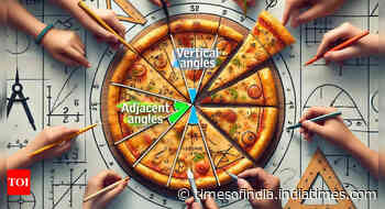 Geometry lesson from slicing pizza: What if learning was this much fun?