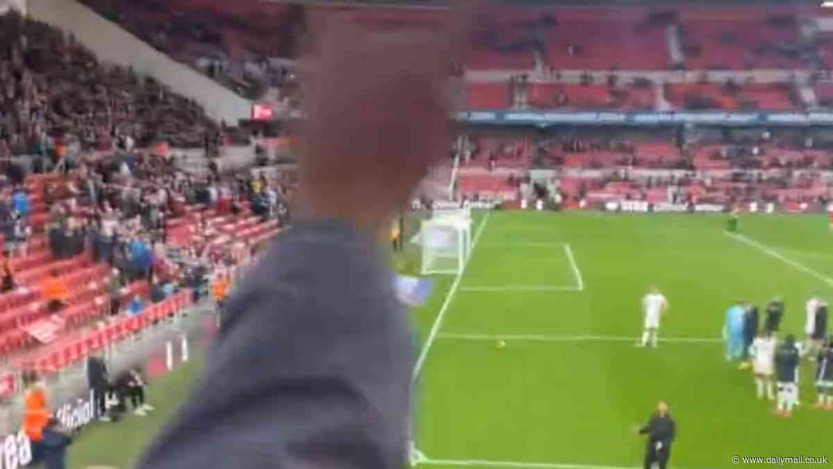 Furious fans turn on Luton manager Rob Edwards as supporters hurl abuse to players and manager after humiliating 5-1 defeat to Middlesborough