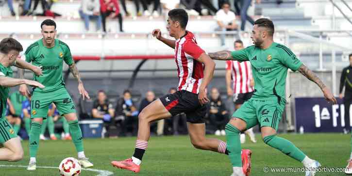 1-3: El Bilbao Athletic paga su poca contundencia en las áreas