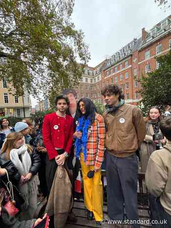 Hundreds turn out for Harry Styles lookalike competition in London as winner is crowned